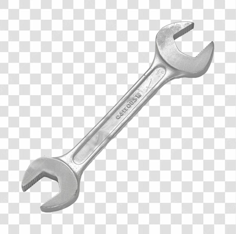 Imagem de uma chave de boca, ferramenta