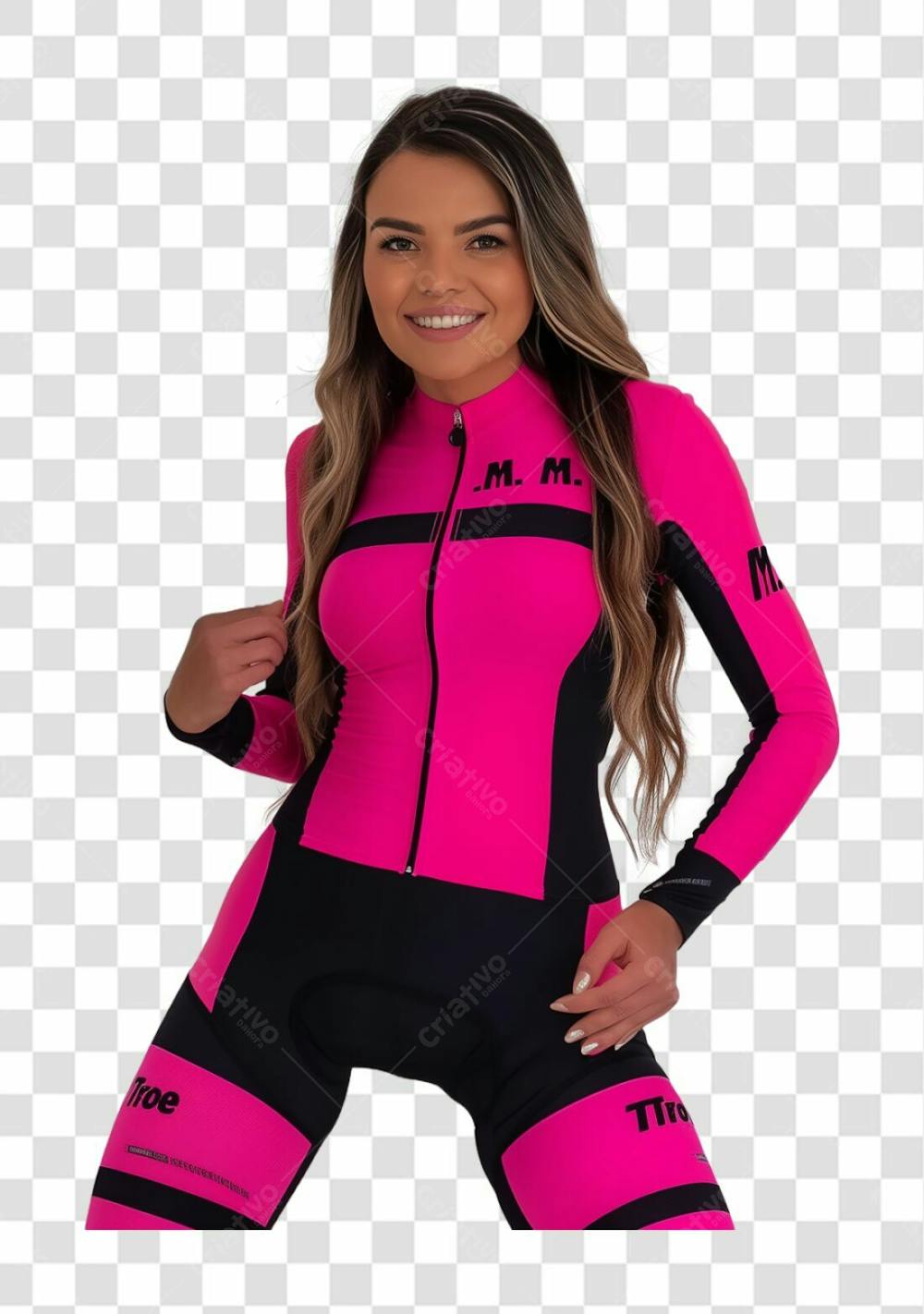 Uma Mulher Ciclista, Bike, Bicicleta Imagem