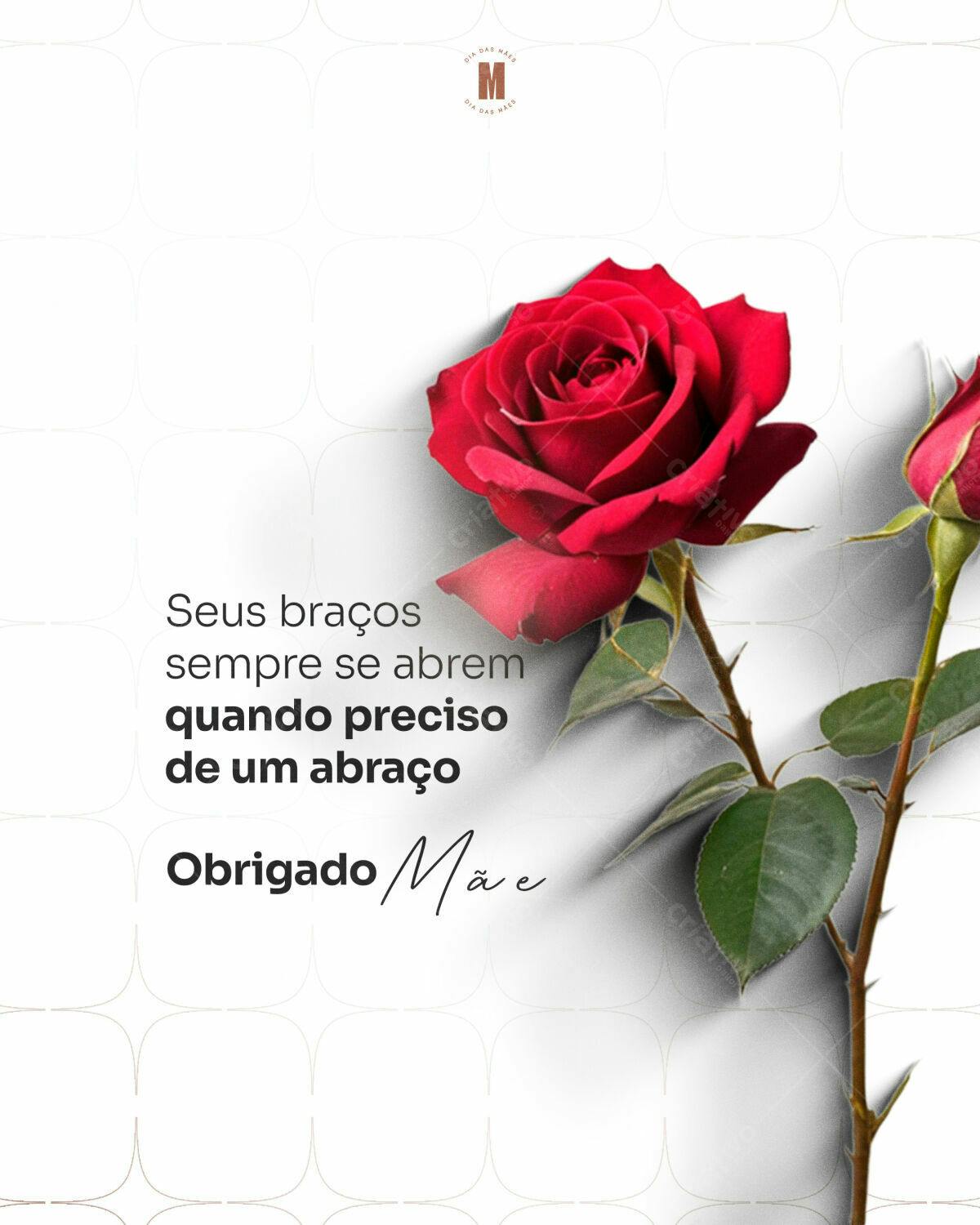 Post para Dia das Mães PSD Editável