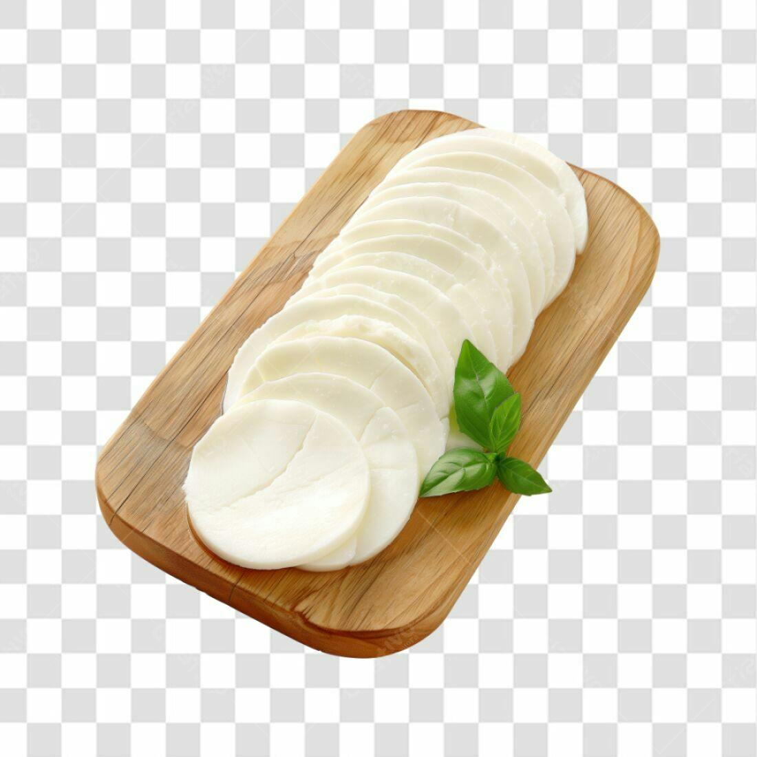 Icone de Queijo Mozzarella PNG com fundo transparente