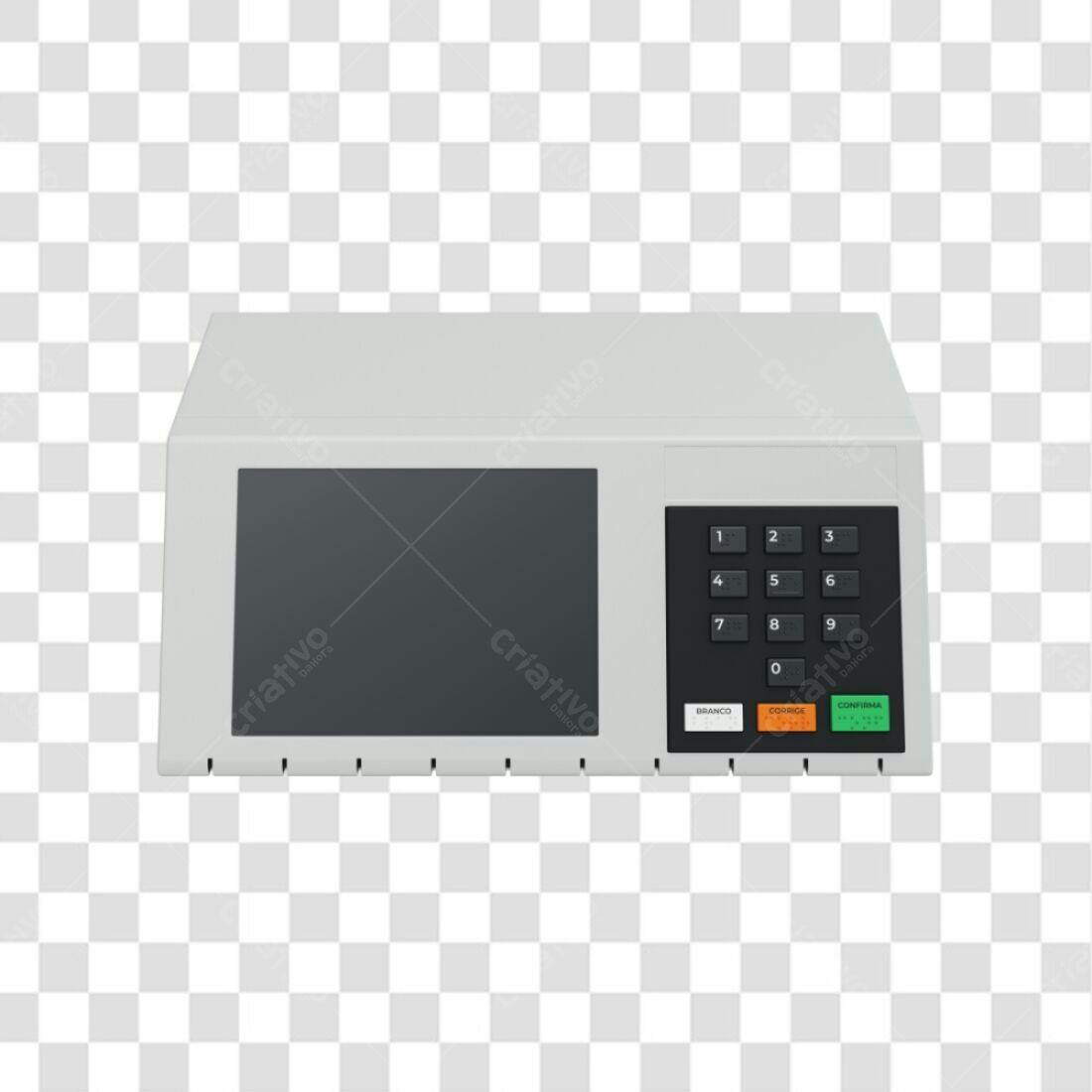 Icone Eleições Urna Eletrônica PNG com fundo transparente