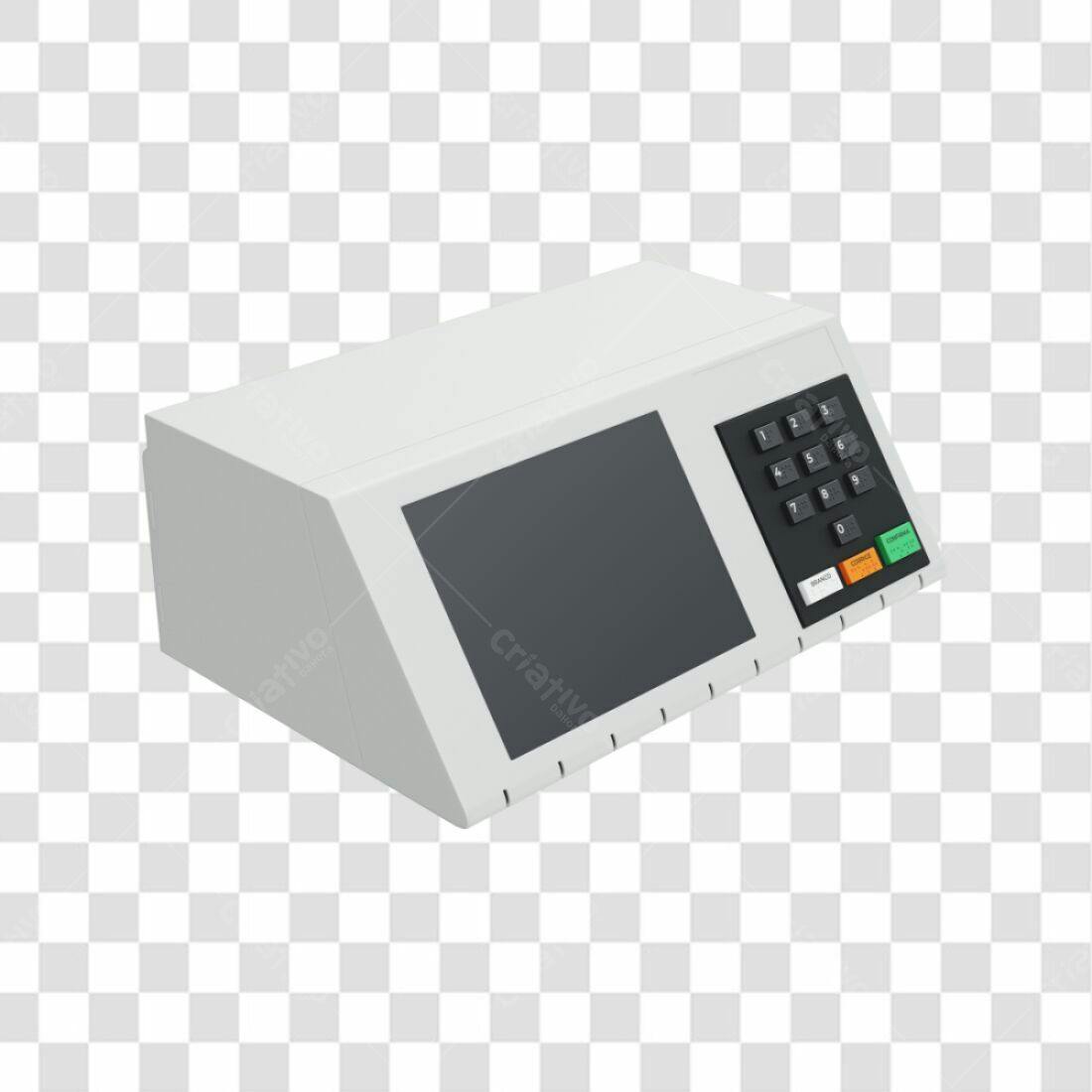 Icone Urna Eleitoral PNG com fundo transparente