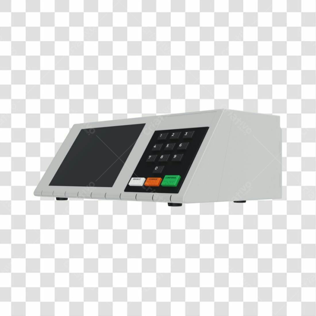 Icone Eleições Urna Eletrônica PNG com fundo transparente