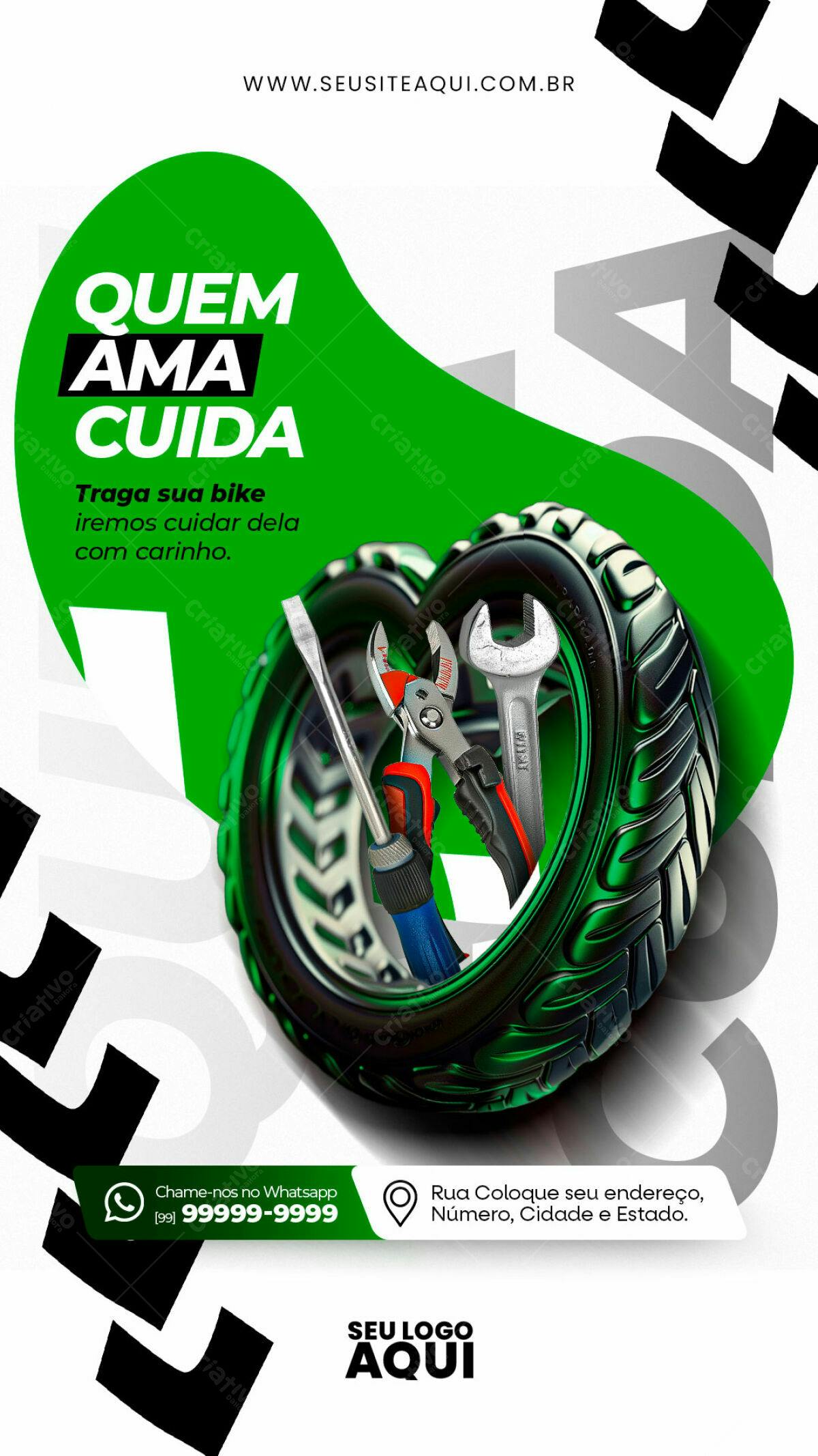 Flyer Oficina Mecânica PSD Editável