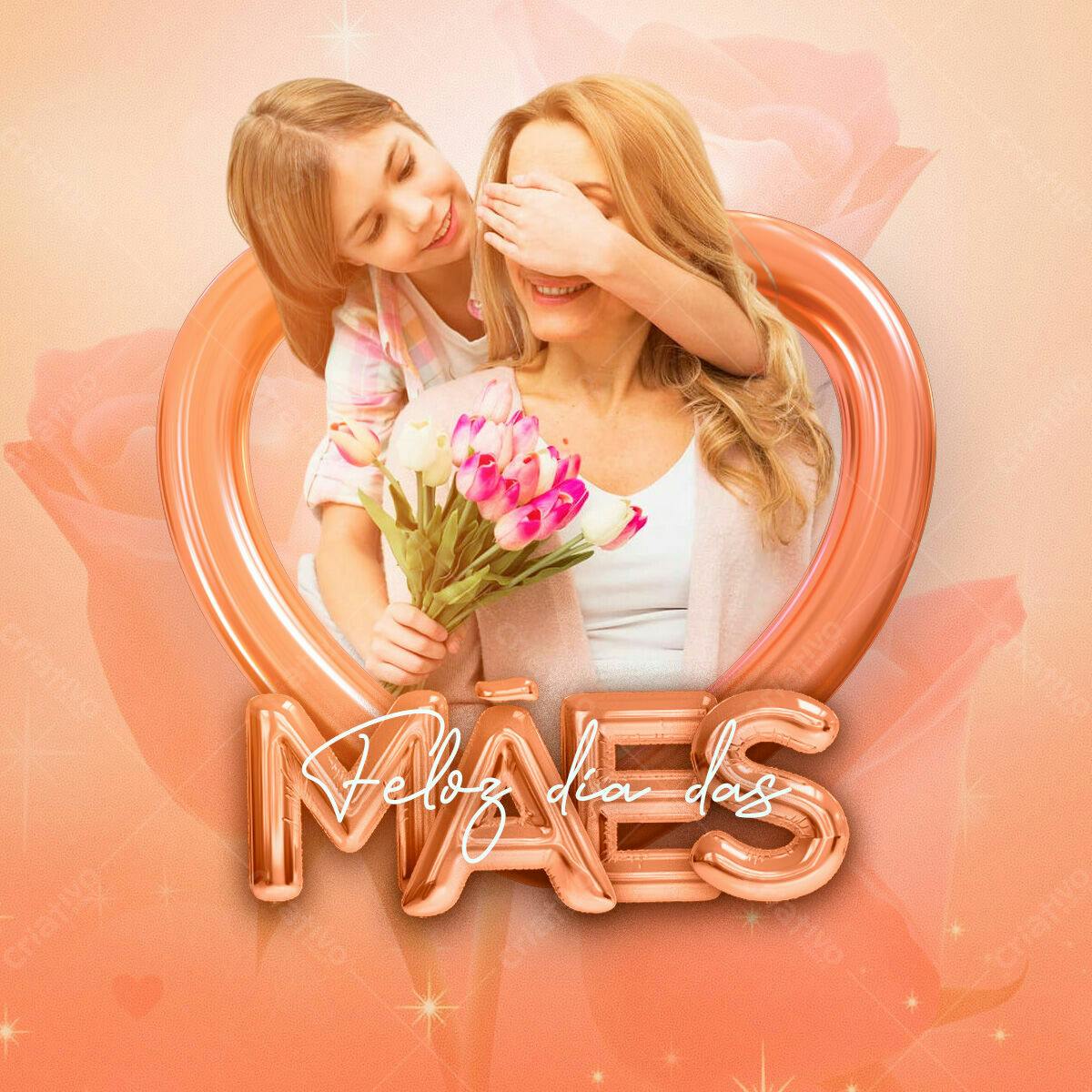 Flyer Dia das Mães PSD Editável