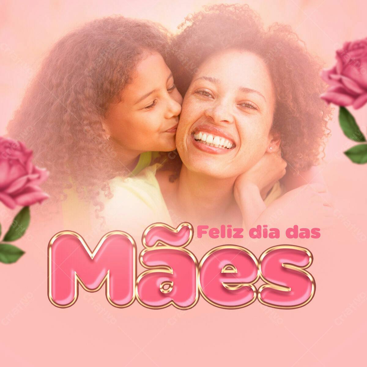 Postagem Dia das Mães PSD Editável