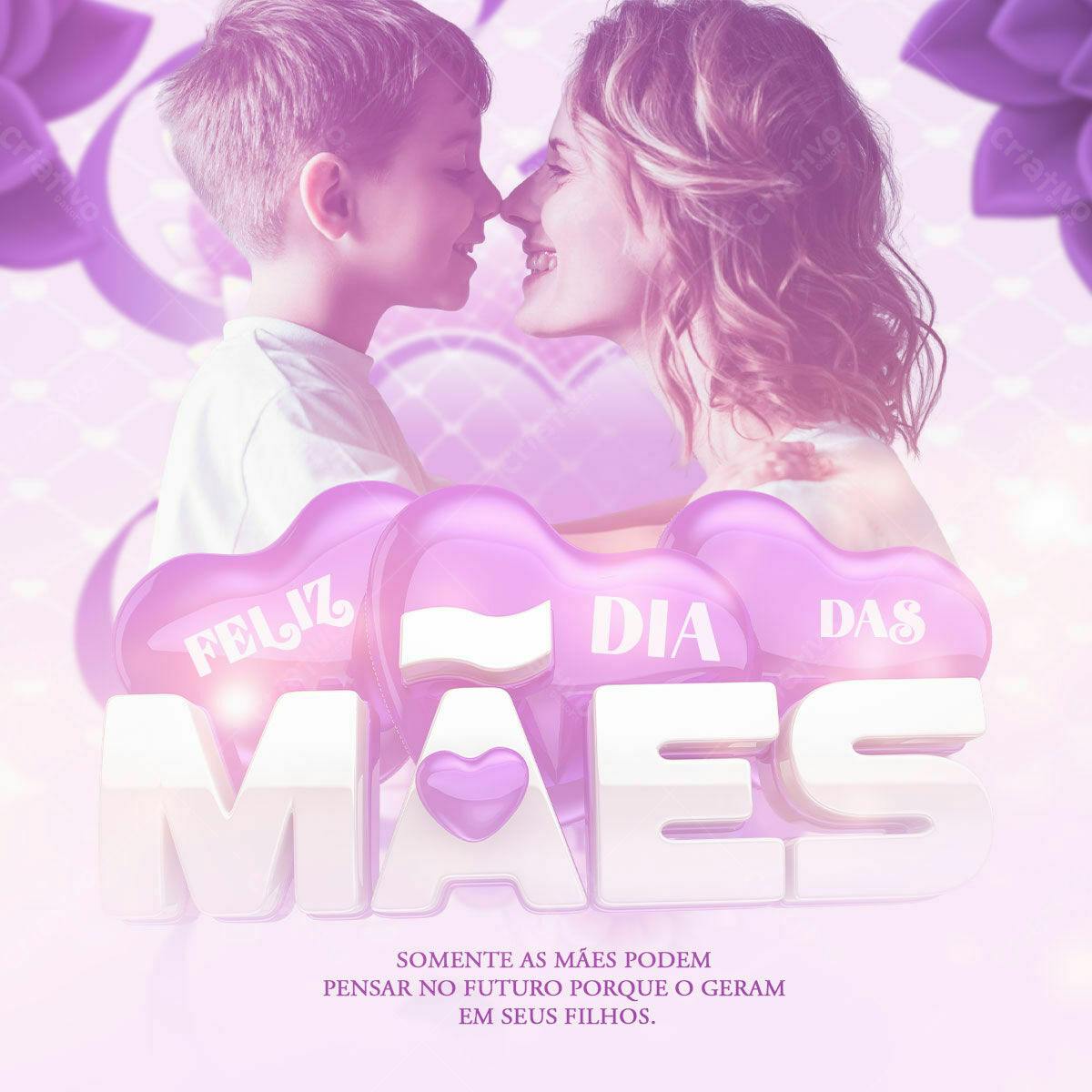 Flyer Dia das Mães PSD Editável
