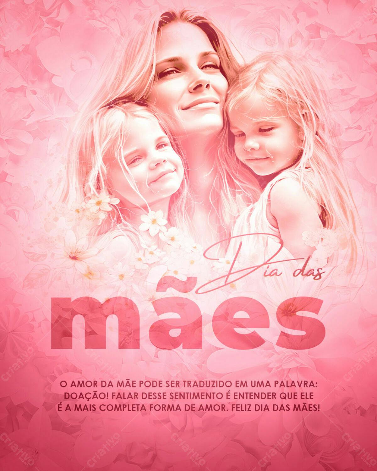 Flyer Dia das Mães PSD Editável