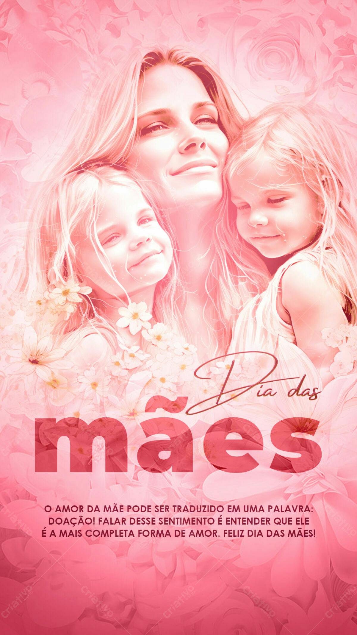 Flyer Dia das Mães PSD Editável
