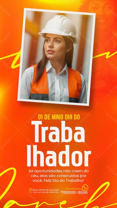 Stories De Maio Dia Do Trabalhador