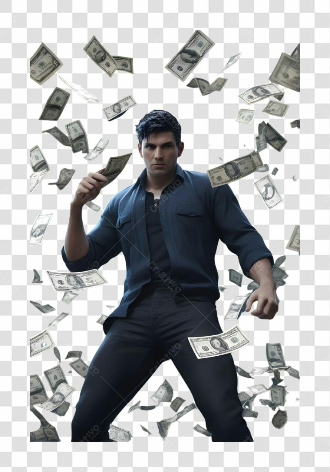 Imagem PNG com fundo transparente Homem de Negócios Dinheiro