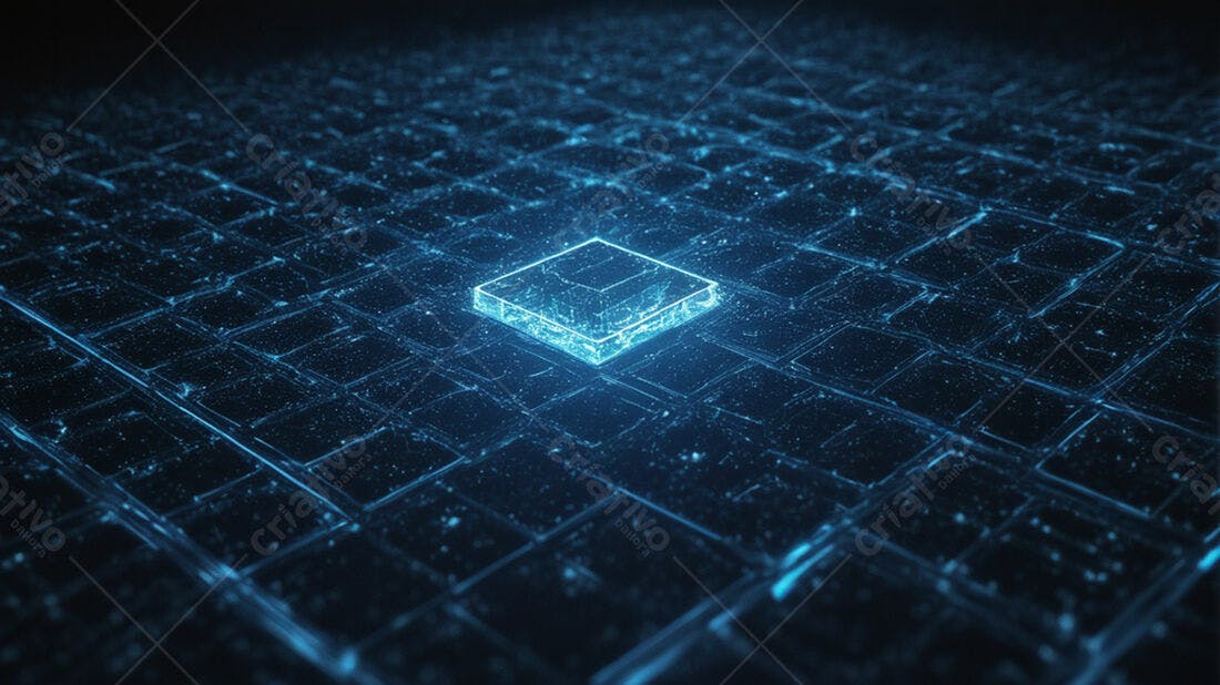 Textura circuito digital azul para fundo futurista