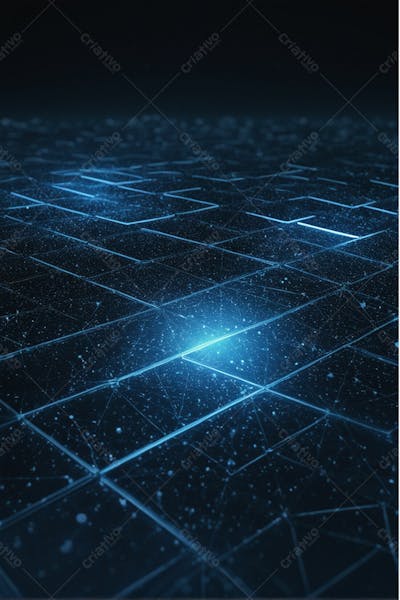 Background Geométrico Futuristico Tecnologico E Blockchain