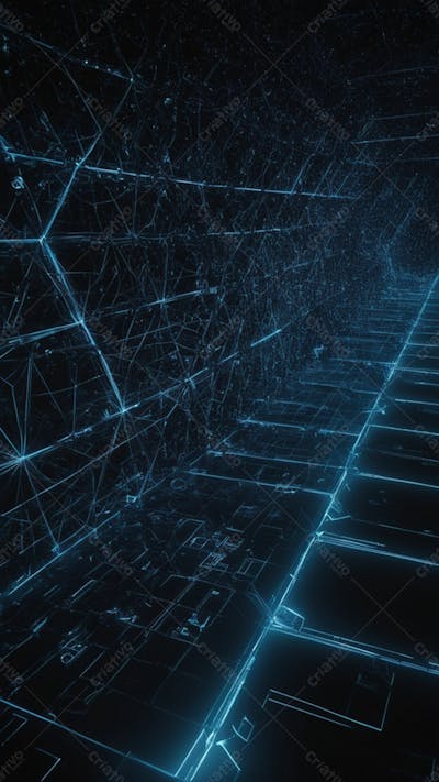 Background Geométrico Futuristico Tecnologico E Blockchain