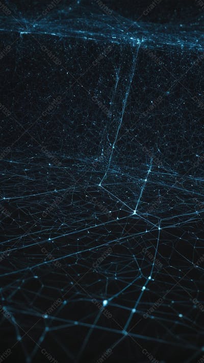 Background Geométrico Futuristico Tecnologico E Blockchain