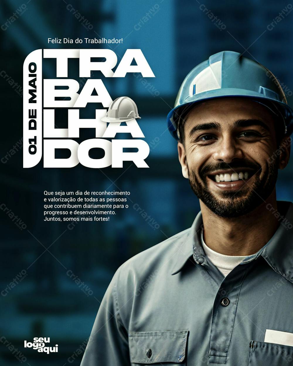 Dia dos trabalhadores, trabalhador, psd, feed