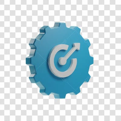 Ícone 3D Marketing E Negócios Png Transparente