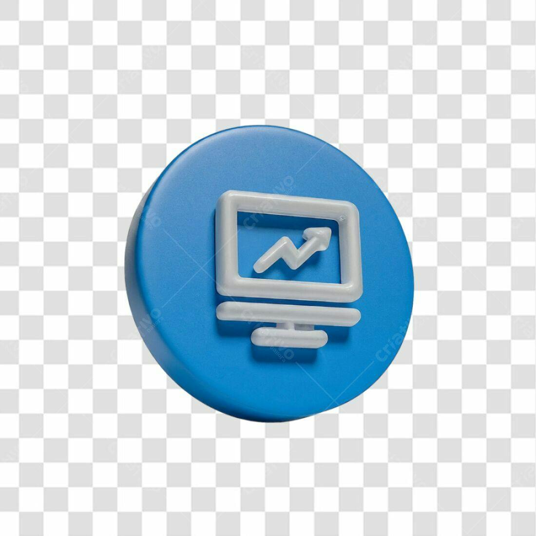 Ícone Crescimento Financeiro PNG com fundo transparente