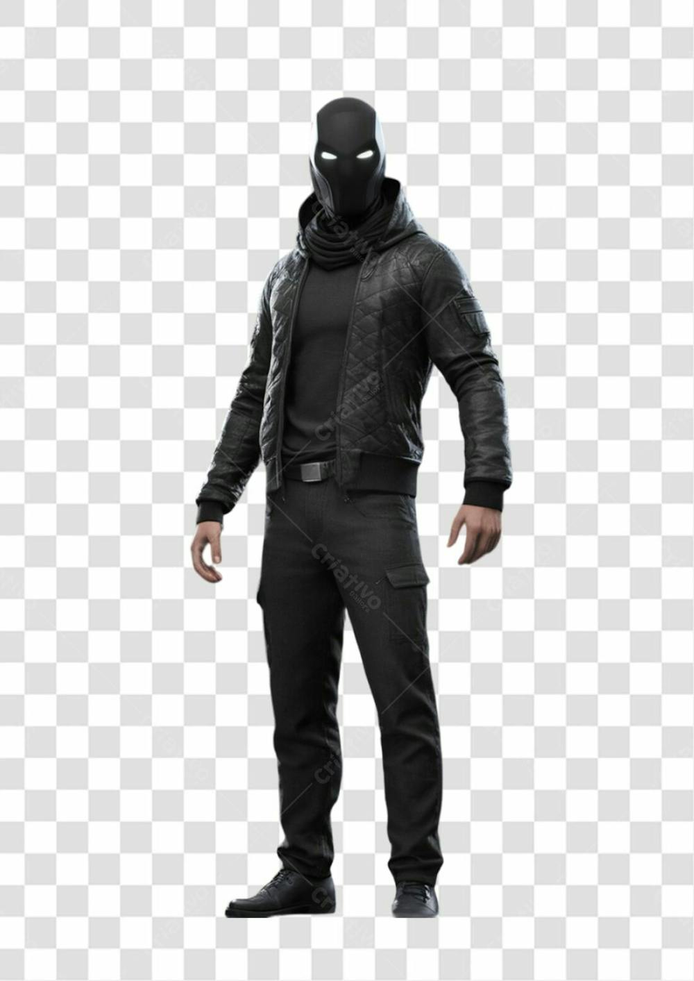 3D Render Personagem Png Transparente