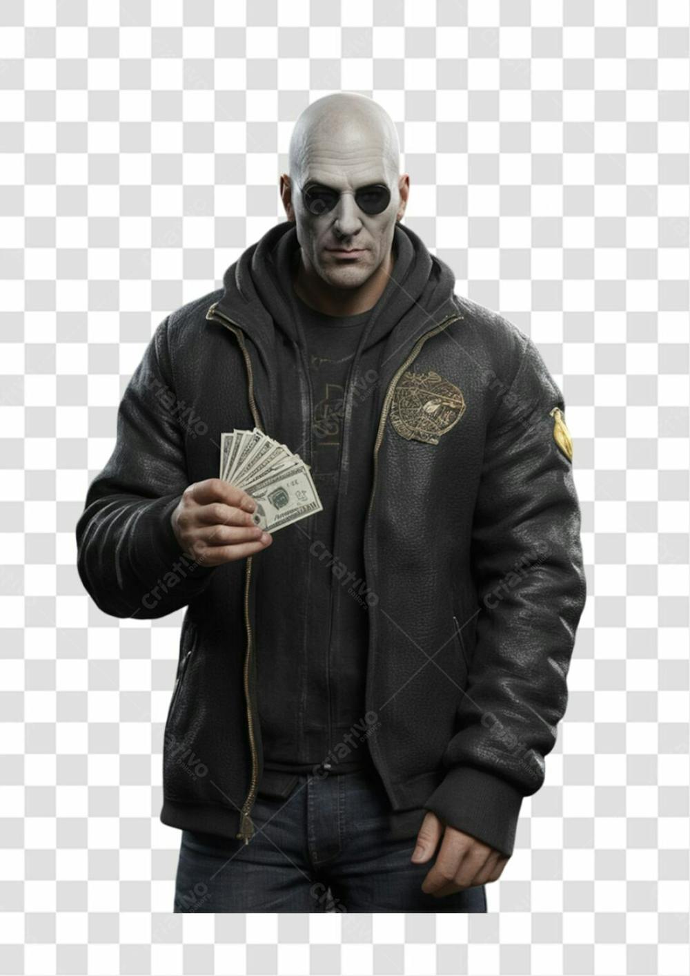 3D Render Personagem Png Transparente