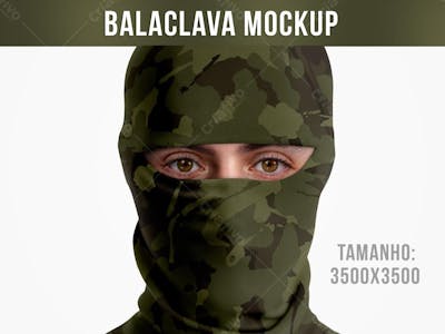Balaclava Mockup 