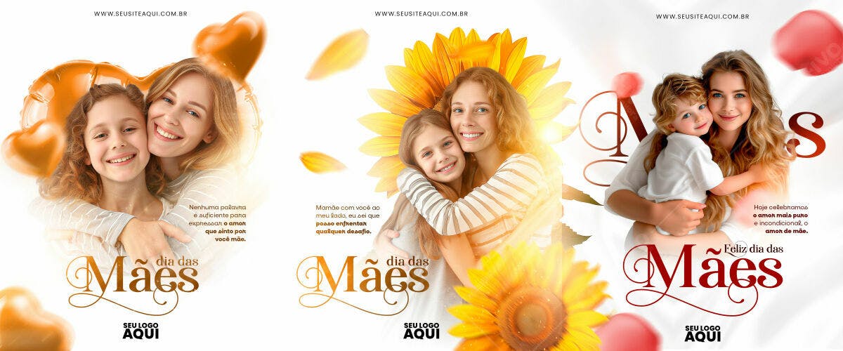 Flyer Dia das Mães PSD Editável