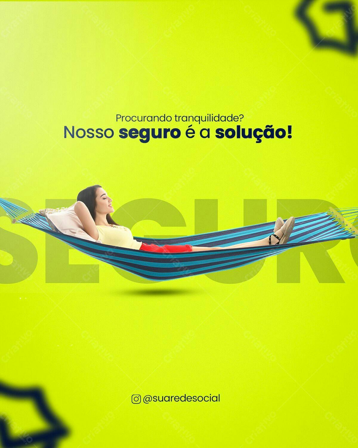 Post para Seguro PSD Editável