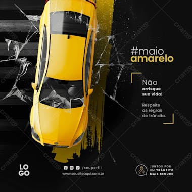 Maio amarelo juntos por um transito mais seguro 01