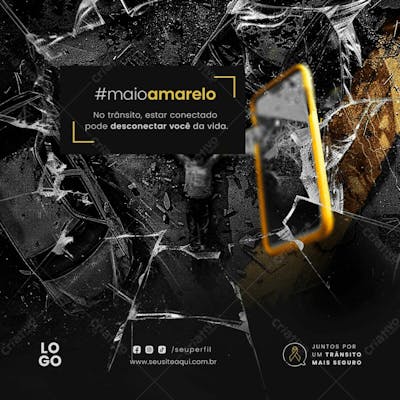 Maio Amarelo Juntos Por Um Transito Mais Seguro 03