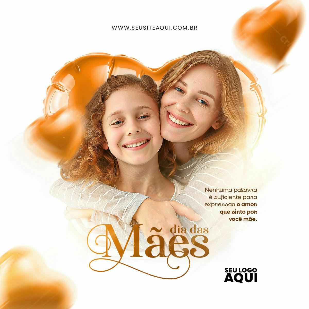 Flyer Dia das Mães PSD Editável