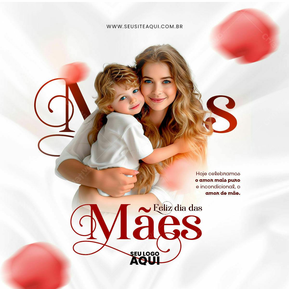 Postagem Dia das Mães PSD Editável