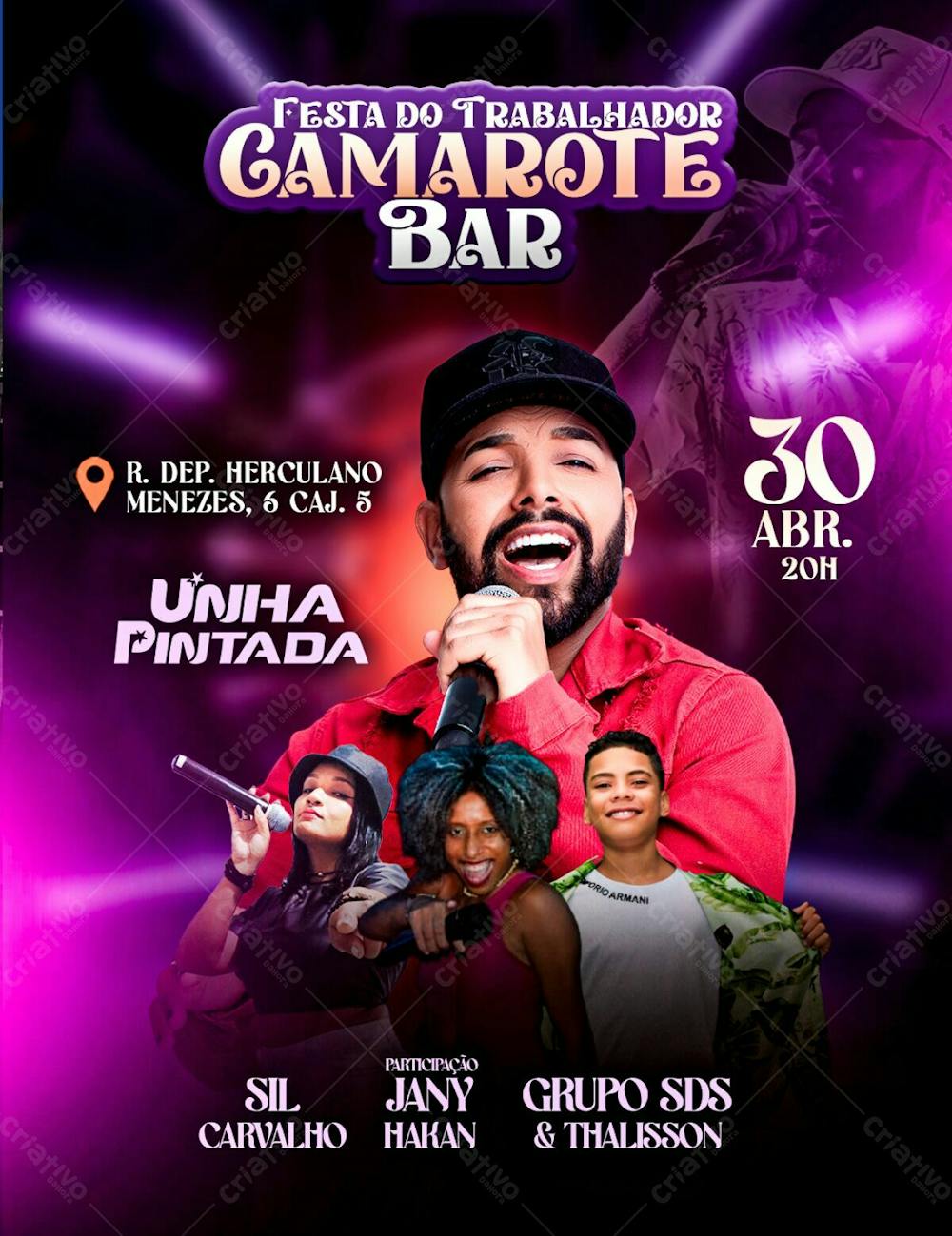 Flyer Para Evento (Camarote Bar)