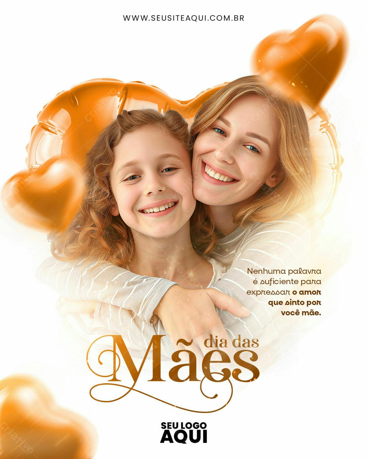 Flyer Dia das Mães PSD Editável