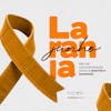 Junho laranja conscientização sobre à anemia e leucemia psd editável