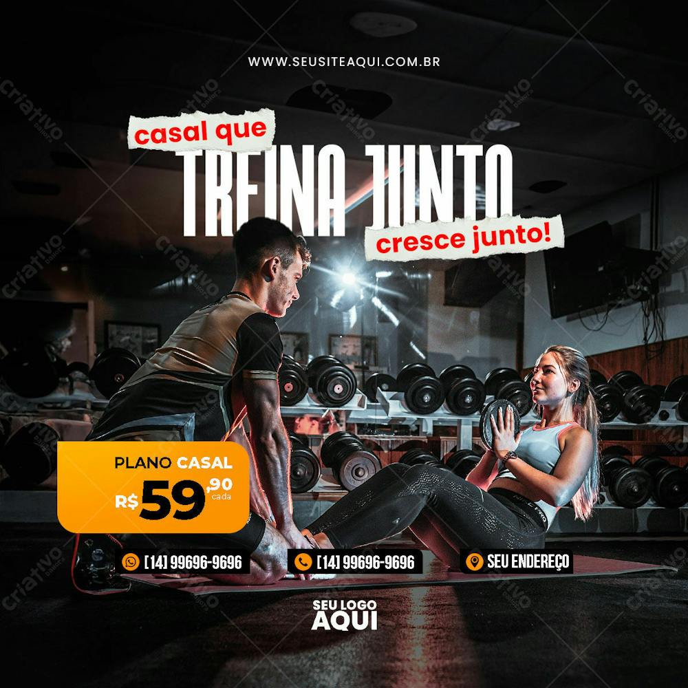 Feed Quadrado Academia Cross Fit Fitness