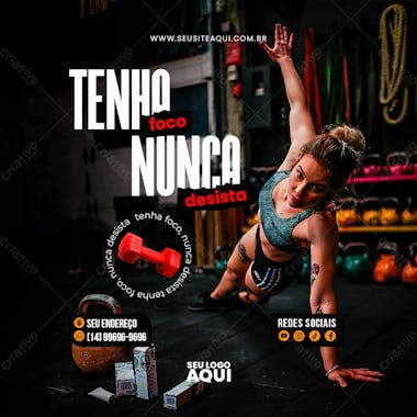 Feed quadrado academia cross fit fitness