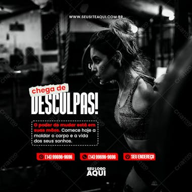 Feed quadrado academia cross fit fitness