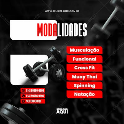 Feed Quadrado Academia Cross Fit Fitness