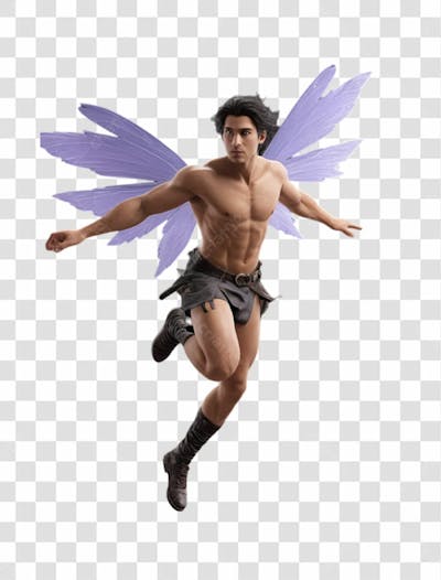 Fada Masculino 3D Png Transparente
