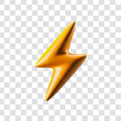Raio 3D Png Transparente