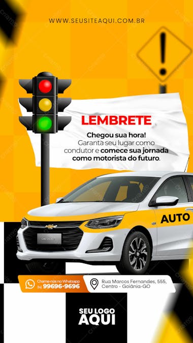 Story auto escola cnh