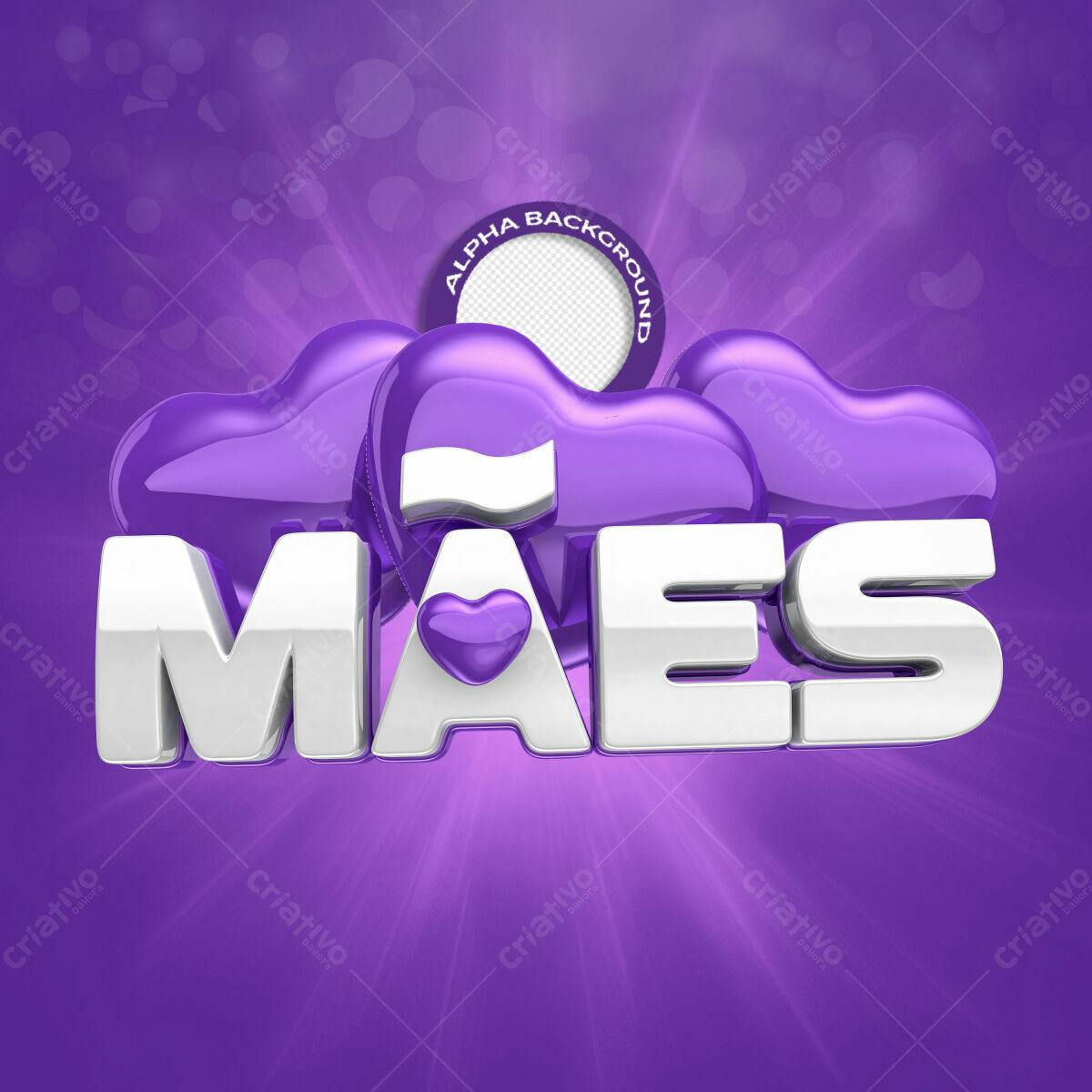 Banner Dia das Mães PSD Editável