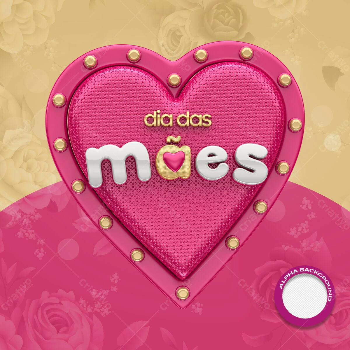 Flyer Dia das Mães PSD Editável