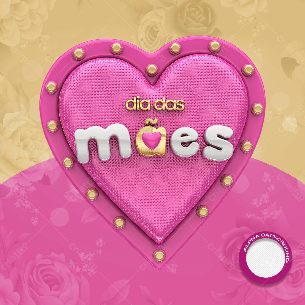 Flyer Dia das Mães PSD Editável