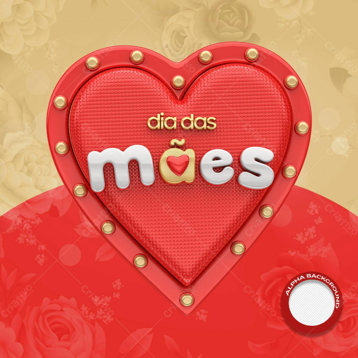 Flyer Dia das Mães PSD Editável