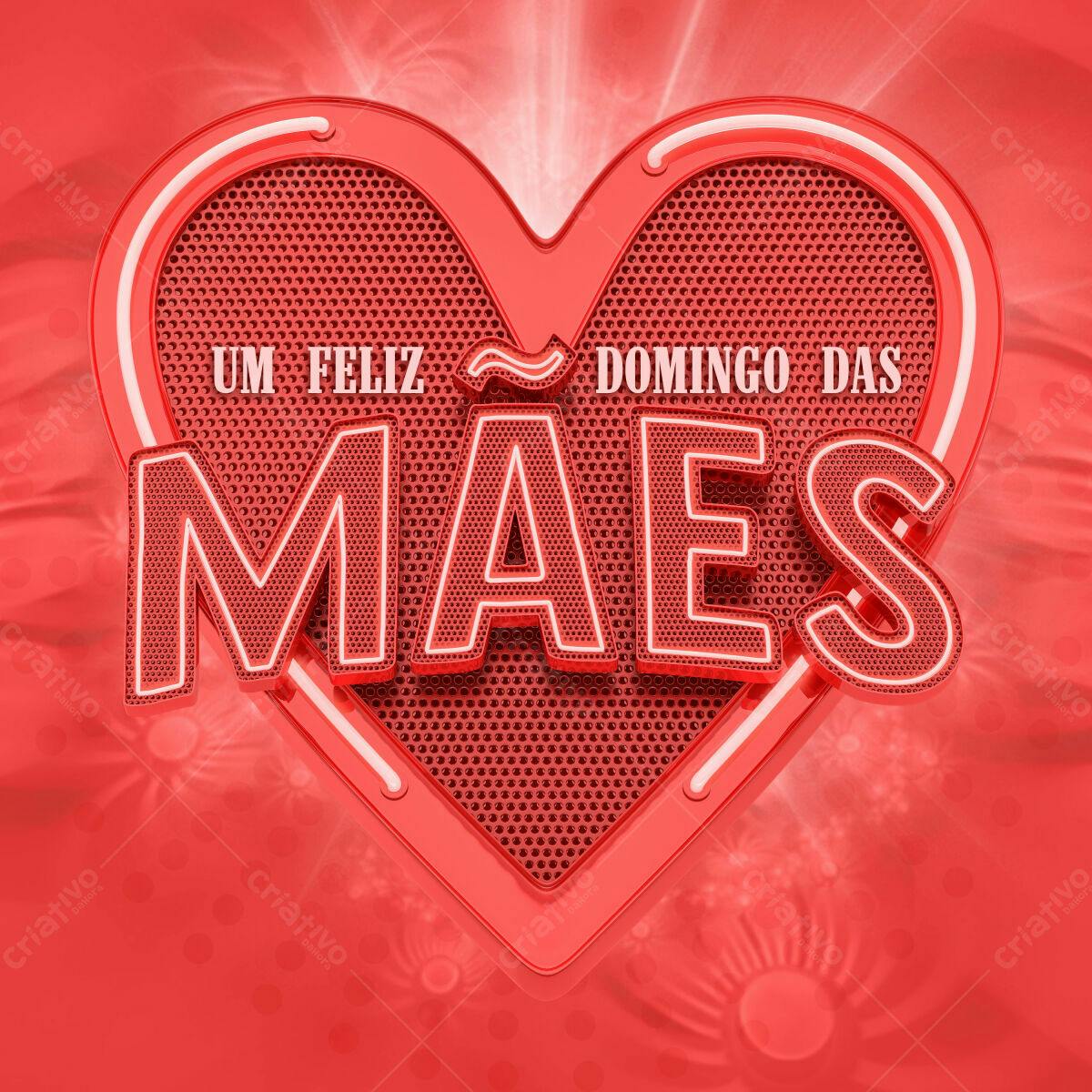 Flyer para o Dia das Mães PSD Editável