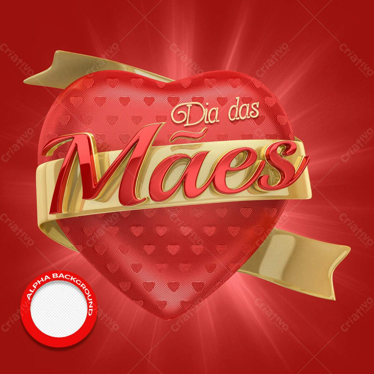 Background Dia das Mães PSD Editável