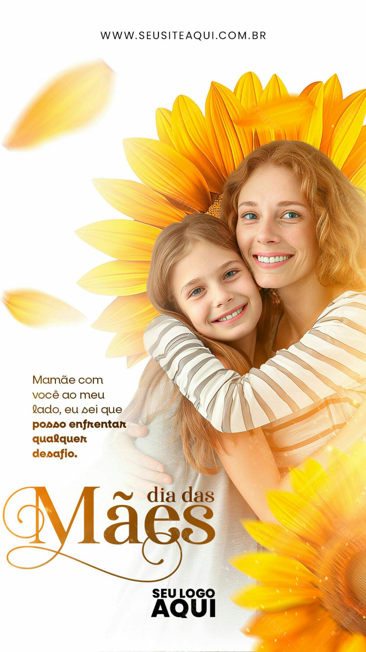 Flyer Dia das Mães PSD Editável