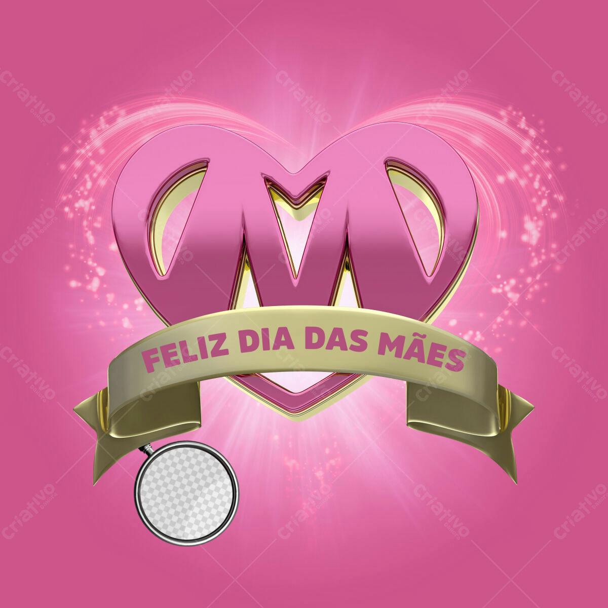 Flyer Dia das Mães PSD Editável
