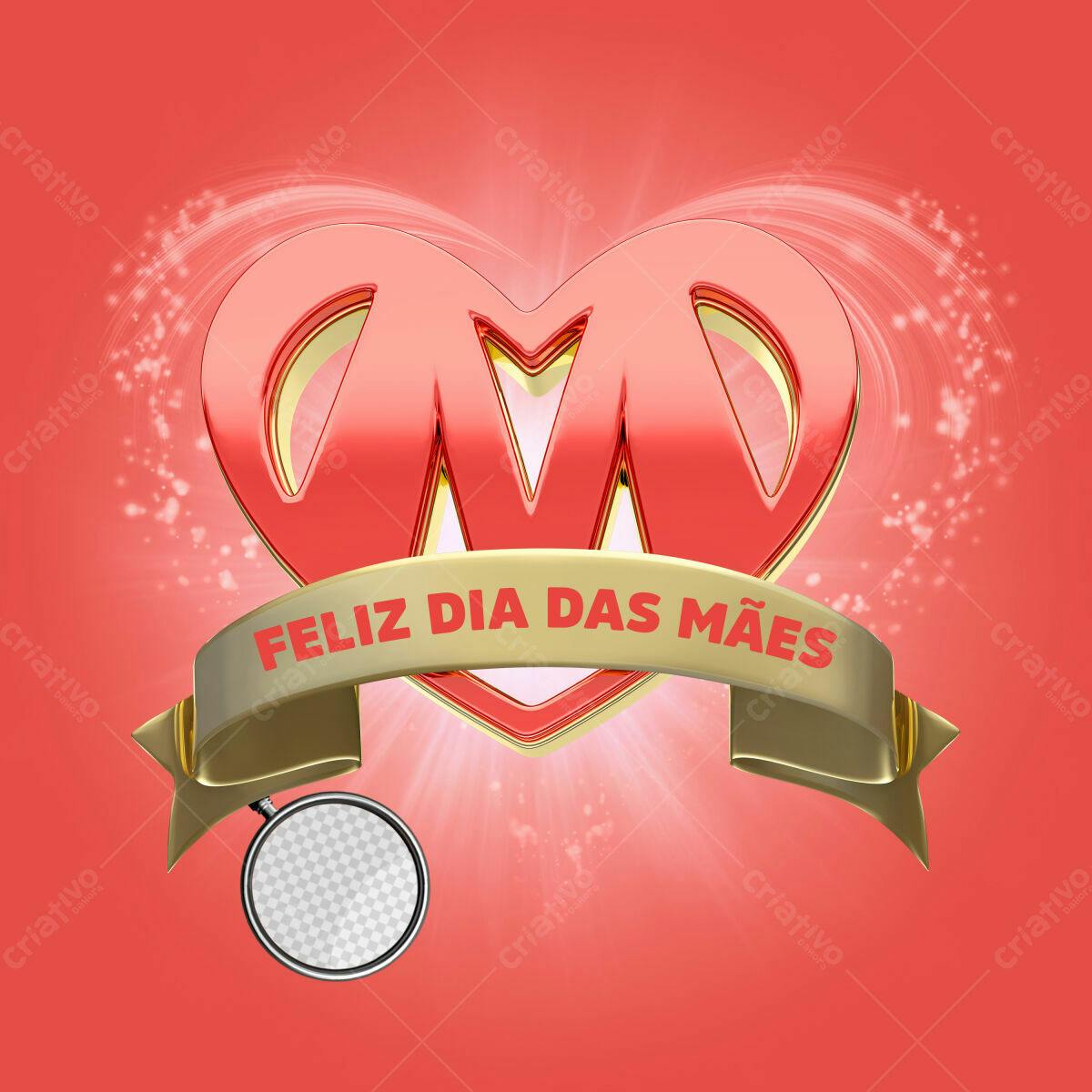 Flyer Dia das Mães PSD Editável